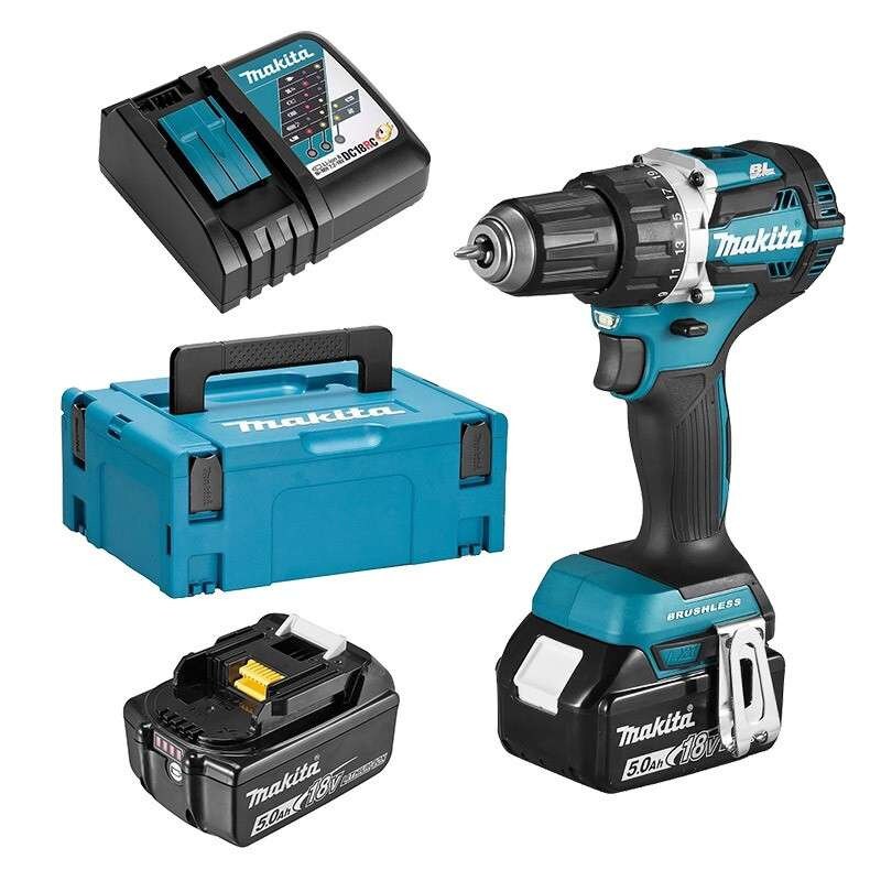 MAKITA MACHINES Makita DDF484RTJ - Handbohrmaschine - Ohne Schlüssel - 1,3 cm - 3,8 cm - 1,3 cm - 1,5 mm Image