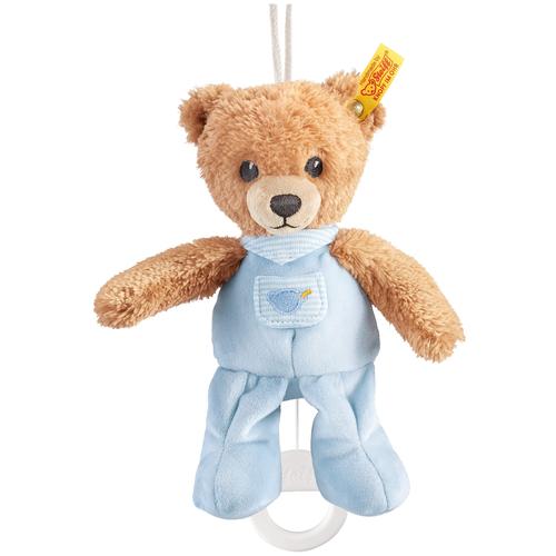 "Spieluhr STEIFF ""Schlaf-gut-Bär Spieluhr, blau"" Spieluhren blau (blau, natur) Kinder Altersempfehlung Spieluhren"
