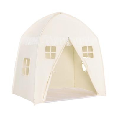 Costway Portable Indoor Kids Play Castle Tent-Whit...
