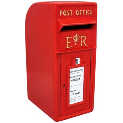 Monster-shop - Briefkasten Postkasten Wandbriefkasten Standbriefkasten englischer Stil Gusseisen rot Image
