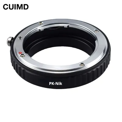 PK-NIK Adaptateur D'objectif pour Pentax PK Objectif À Monture F de Nikon Caméras D750 D810 D7500