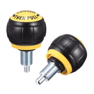 M16 Fitness Adjustment Knob for Fitness Black Yellow 2pcs - Black, Yellow