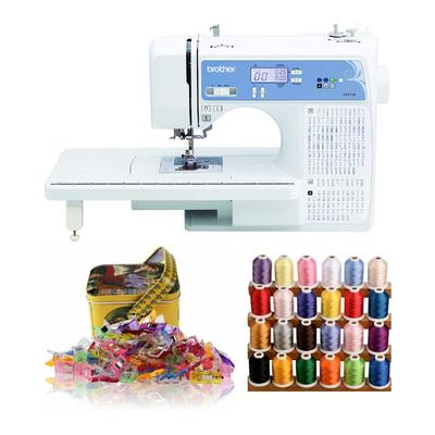 Brother Computerized Sewing & Quilting Machine Bundle w/ Clips