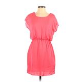 City Triangles Casual Dress - Mini: Pink Solid Dresses - Women's Size Small