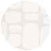 White 72 x 72 x 0.71 in Area Rug - Wrought Studio™ Shinn Abstract Handmade Flatweave Wool/Area Rug in Ivory/Beige | 72 H x 72 W x 0.71 D in | Wayfair