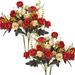 Primrue Roses Floral Arrangement Silk | 4 H x 7 W x 5 D in | Wayfair 0709317E3DEE419387D9AECA602D9204