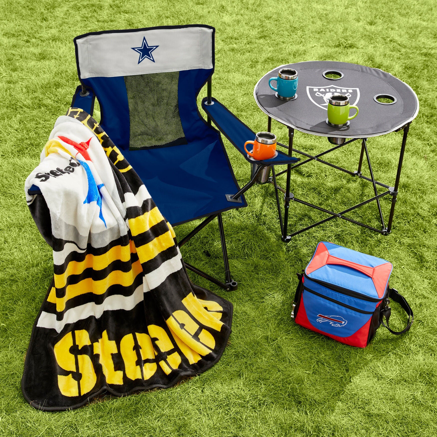 Dallas Cowboys Elite Chair Tailgate by NFL in Multi