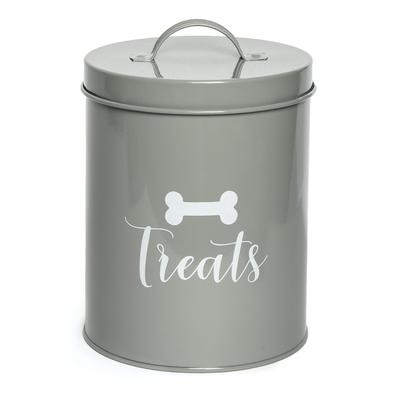 Jasper Treat Tin Pet by Park Life Designs in Grey