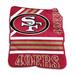 San Francisco 49Ers Raschel Throw Home Textiles by NFL in Multi