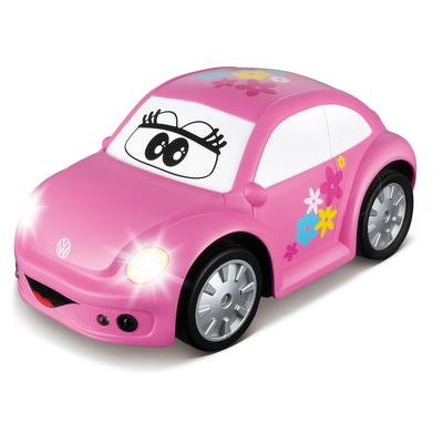 RC-Auto BBJUNIOR "VW New Beetle Easy Play, pink" Fernlenkfahrzeuge pink Kinder Altersempfehlung Fernlenkfahrzeuge mit Licht und Sound