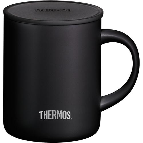 „Tasse THERMOS „“Longlife““ Trinkgefäße schwarz (charcoal black mat) Kaffeetasse Thermobecher Kaffeebecher und Kaffeetassen Trinkgefäße doppelwandig, 0,35 Liter, mit Deckel“