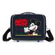 Disney Mickey Mouse Fashion Kulturbeutel mit Umhängetasche, blau, Anpassbare Kulturtasche mit Umhängetasche