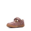 Clarks Flash Mouse T Girls First Shoes 5 Dusky Pink