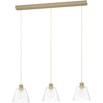 EGLO Hängeleuchte "COPLEY", gold (goldfarben), H: 110,00cm, Lampen, Hängeleuchte in goldfarben aus Stahl, Alu - exkl. E27 - 40W Image