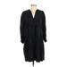 Ann Taylor Casual Dress - Shift: Black Print Dresses - Women's Size 2