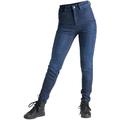 Pando Moto Kusari Cor Jeans moto pour dames, bleu, taille 29 pour Femmes