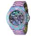 Invicta Grand Diver 0.06 Carat Diamond Automatic Men's Watch w/ Abalone Dial - 50mm Iridescent (39968)