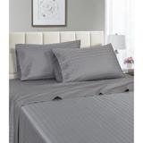 Spring Home 1200 Thread Count Egyptian Cotton Deep Pocket Dobby Striped Sheet Set