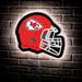 Kansas City Chiefs LED Wall Helmet