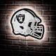 Las Vegas Raiders LED Wall Helmet