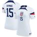 Women's Nike Megan Rapinoe White USWNT 2022/23 Home Breathe Stadium Replica Player Jersey