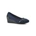 Women's Bowie Casual Flat by Cliffs in Navy (Size 8 1/2 M)
