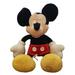 Disney Toys | Disney Mickey Mouse Plush Stuffed Animal Kids Toy 18 In Black Authentic | Color: Black/Cream | Size: 18 In