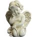 Spoontiques Cherub Garden Statue Resin/Plastic | 7 H x 6 W x 4.5 D in | Wayfair 15075