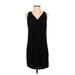 Old Navy Casual Dress - Shift: Black Solid Dresses - Women's Size Small