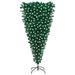 The Holiday Aisle® Upside-down Artificial Pre-lit Christmas Tree Party Decoration Green, Steel in White | 19.7 D in | Wayfair