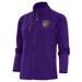 Women's Antigua Purple Baltimore Ravens Throwback Logo Generation Full-Zip Jacket