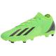 adidas Unisex X Speedportal.3 Firm Ground Soccer Shoe, Solar Green/Solar Red/Solar Yellow, 9 US Men