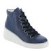 Fly London Dice Sneaker - Womens Euro 40 US 9 - 9.5 Blue Boot Medium