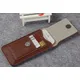 Sac de téléphone portefeuille en cuir avec clip de ceinture pour homme étui en poudre pour Huawei
