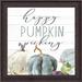 The Holiday Aisle® 12X12 Happy Pumpkin Picking Wood in Brown | 14.5 H x 14.5 W x 0.75 D in | Wayfair 7E094B13D5DC4AE1AC3D4596F3F4B6F9