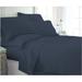 Ebern Designs Aubrin 1600 Series 6-Piece Double Brushed Cozy Bed Sheet Set Microfiber/Polyester in Blue/Navy | Twin | Wayfair