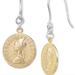 Giani Bernini Jewelry | Gianni Bernini Coin Earrings 925 Sterling Silver Bnwt | Color: Gold/Silver | Size: Os