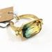 J. Crew Jewelry | J. Crew Ombre Stone Ring Wintermint Size 7 | Color: Gold/Green | Size: 7