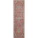 Red 72 x 24 x 0.5 in Area Rug - Canora Grey Raymond Persian Inspi Traditional Multicolor Transitional Area Rug | 72 H x 24 W x 0.5 D in | Wayfair