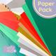 Christmas Paper Pack A5, 60 Sheets | Pearlised Paper Pad | Xmas Craft Paper Collection | Red Green Gold Silver
