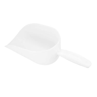 Hand Scoop PP 7.1x3.5x3.1" Flour Sugar Cereal Shovel Feed Supplies - White