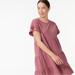 J. Crew Dresses | J. Crew Tiered Dress In Broken-In Jersey. Size M | Color: Red | Size: M