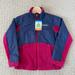 Columbia Jackets & Coats | Columbia Benton Springs Iii Overlay Fleece Jacket Girls Small 7-8 W/ Pockets | Color: Blue/Pink | Size: Sg