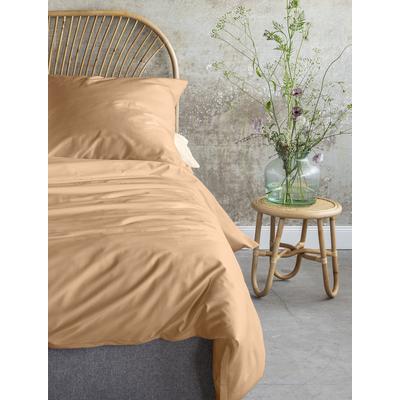 Bettwäsche IRISETTE "Premium Satin Bettwäsche Paris", rot (siena), B/L: 155cm x 220cm, , Mako-Satin, B/L: 80cm x 80cm, Mako-Satin, Obermaterial: 100% Baumwolle, Bettwäsche, hochwertige Uni Premium Bettwäsche mit Reißverschluss, 100% Baumwolle Image