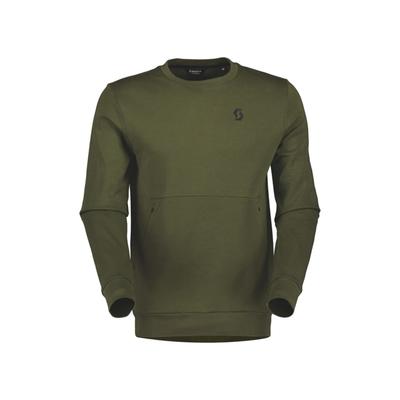SCOTT Tech Crewneck Sweater - Men's Extra Large Fir Green 4032877340012