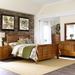 Queen Sleigh Bed, Dresser & Mirror, Chest, Night Stand - Liberty Furniture 175-BR-QSLDMCN