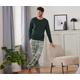 Tchibo - Pyjama - Herren - Gr. XXL - khaki/kariert