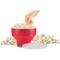C106CAS002 Cuoci Popcorn Microonde con Ciotola Pieghevole e Coperchio Para schizzi per Pop-Corn al