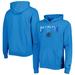 Men's New Era Blue Carolina Panthers Ink Dye Pullover Hoodie