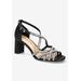 Women's Aliette Sandals by Bella Vita in Black Metallic (Size 11 M)